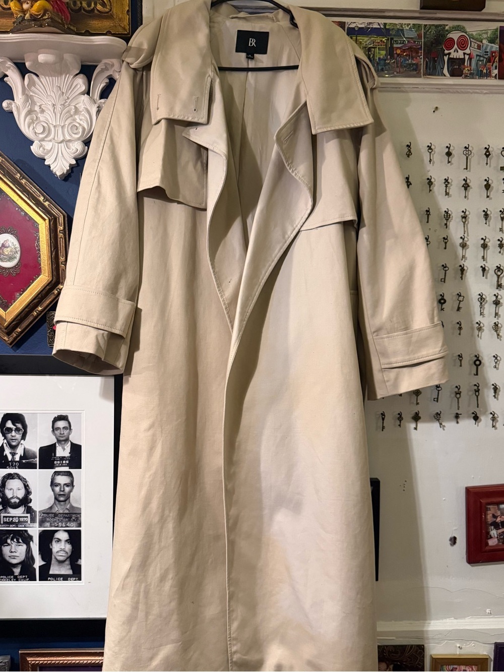 Banana Republic Beige Trench Coat
